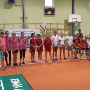 Finał rejonu w drużynowym badmintonie