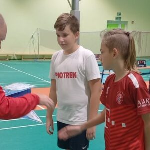 Finał rejonu w drużynowym badmintonie chłopców w ramach Igrzysk Młodzieży Szkolnej